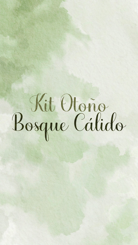 🌳✨ KIT OTOÑO - BOSQUE CALIDO✨🌳