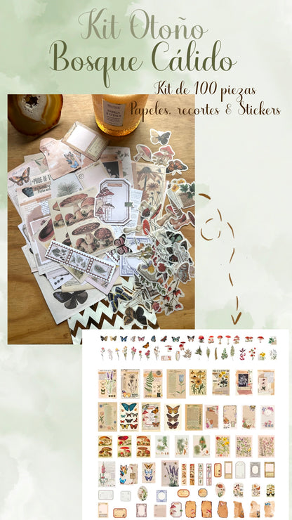 🌳✨ KIT OTOÑO - BOSQUE CALIDO✨🌳