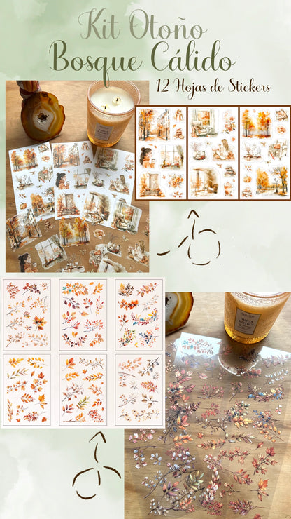 🌳✨ KIT OTOÑO - BOSQUE CALIDO✨🌳