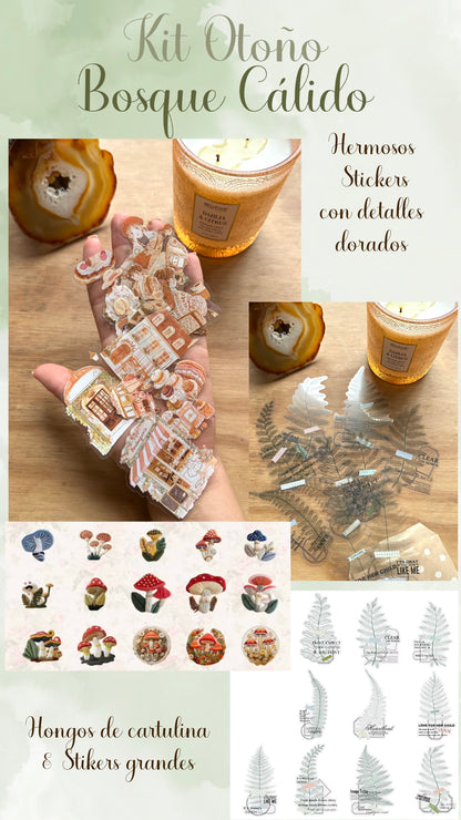 🌳✨ KIT OTOÑO - BOSQUE CALIDO✨🌳