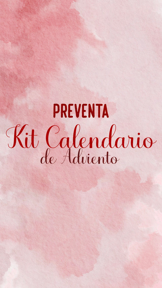 🎄🚨✨ PREVENTA - KIT CALENDARIO DE ADVIENTO✨🚨🎄