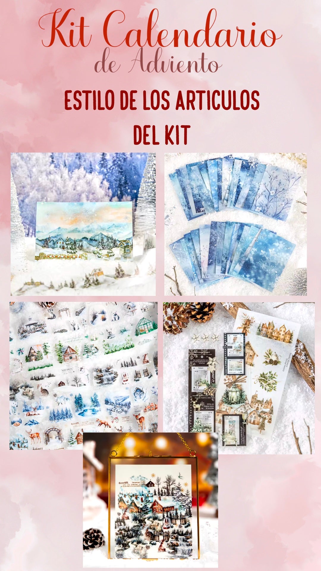 🎄🚨✨ PREVENTA - KIT CALENDARIO DE ADVIENTO✨🚨🎄