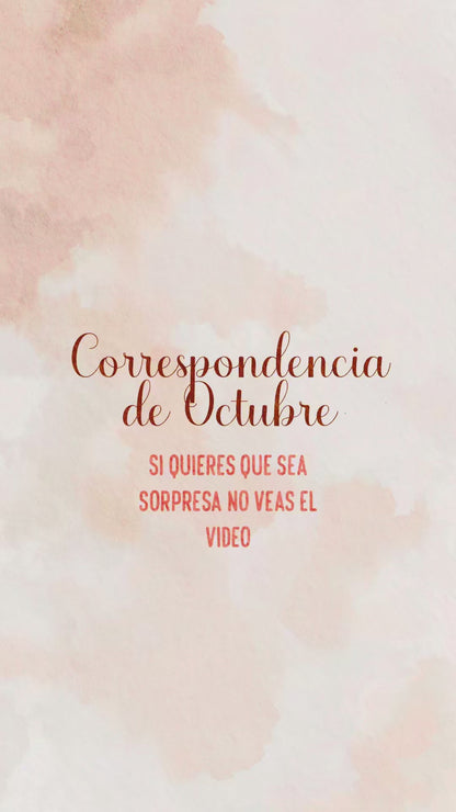 🌸 CORRESPONDENCIAS DE SEPTIEMBRE & OCTUBRE 🌸