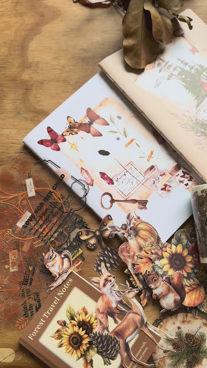 🍁🍂✨ KIT OTOÑO - HOJAS DORADAS✨🍂🍁